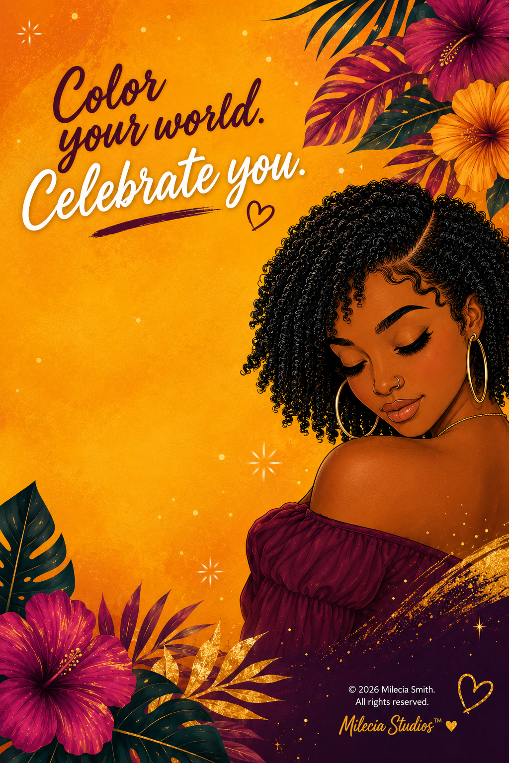 Amani: I'm Here Coloring Book
