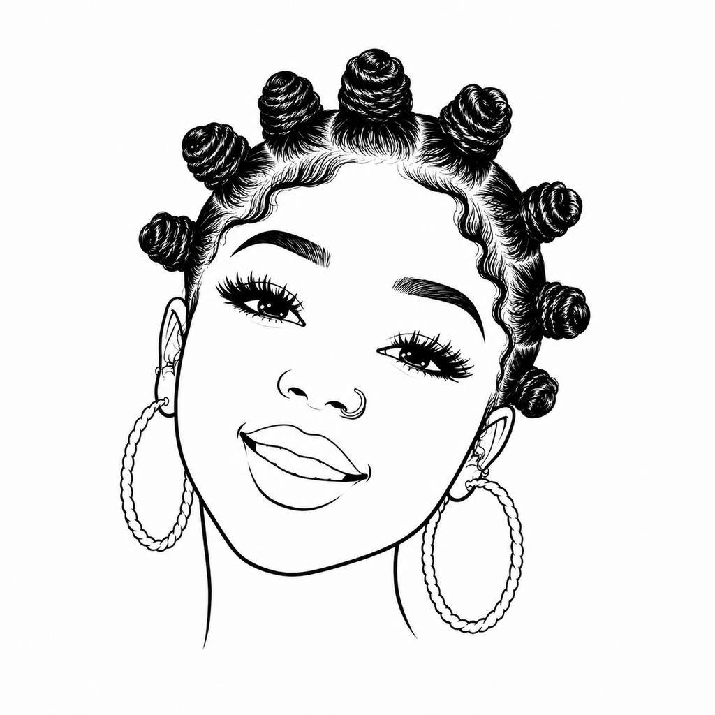 Amani: I'm Here Coloring Book