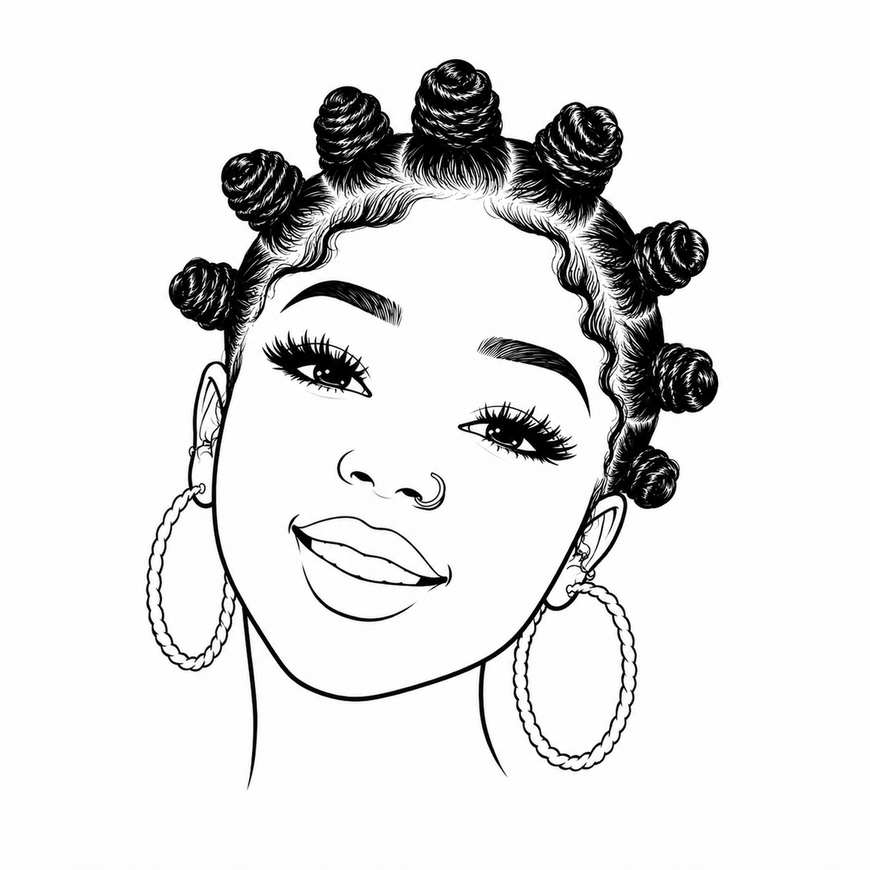 Amani: I'm Here Coloring Book