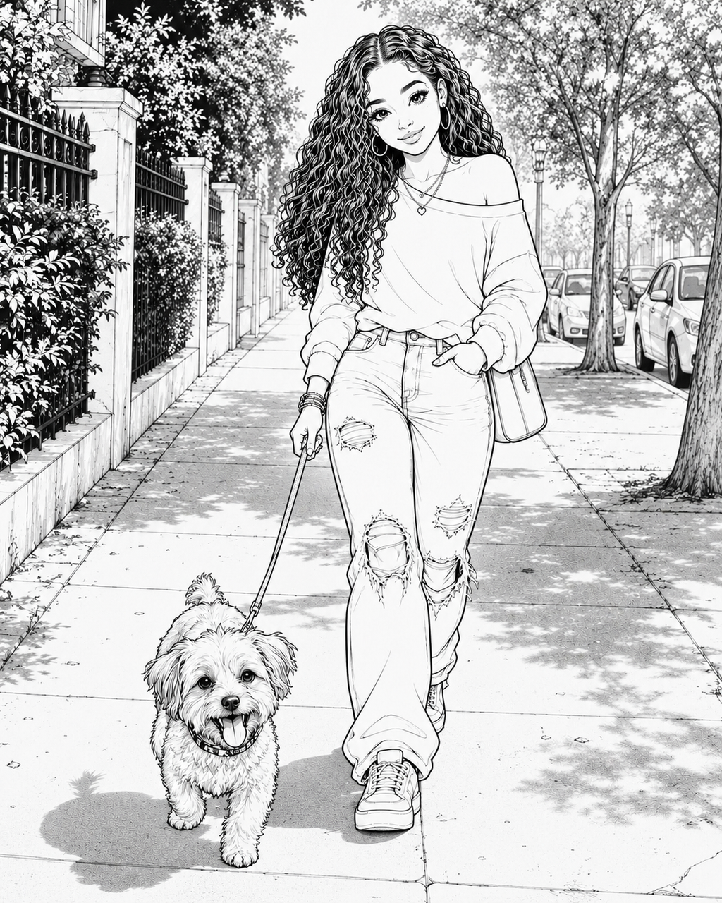 Amani: I'm Here Coloring Book