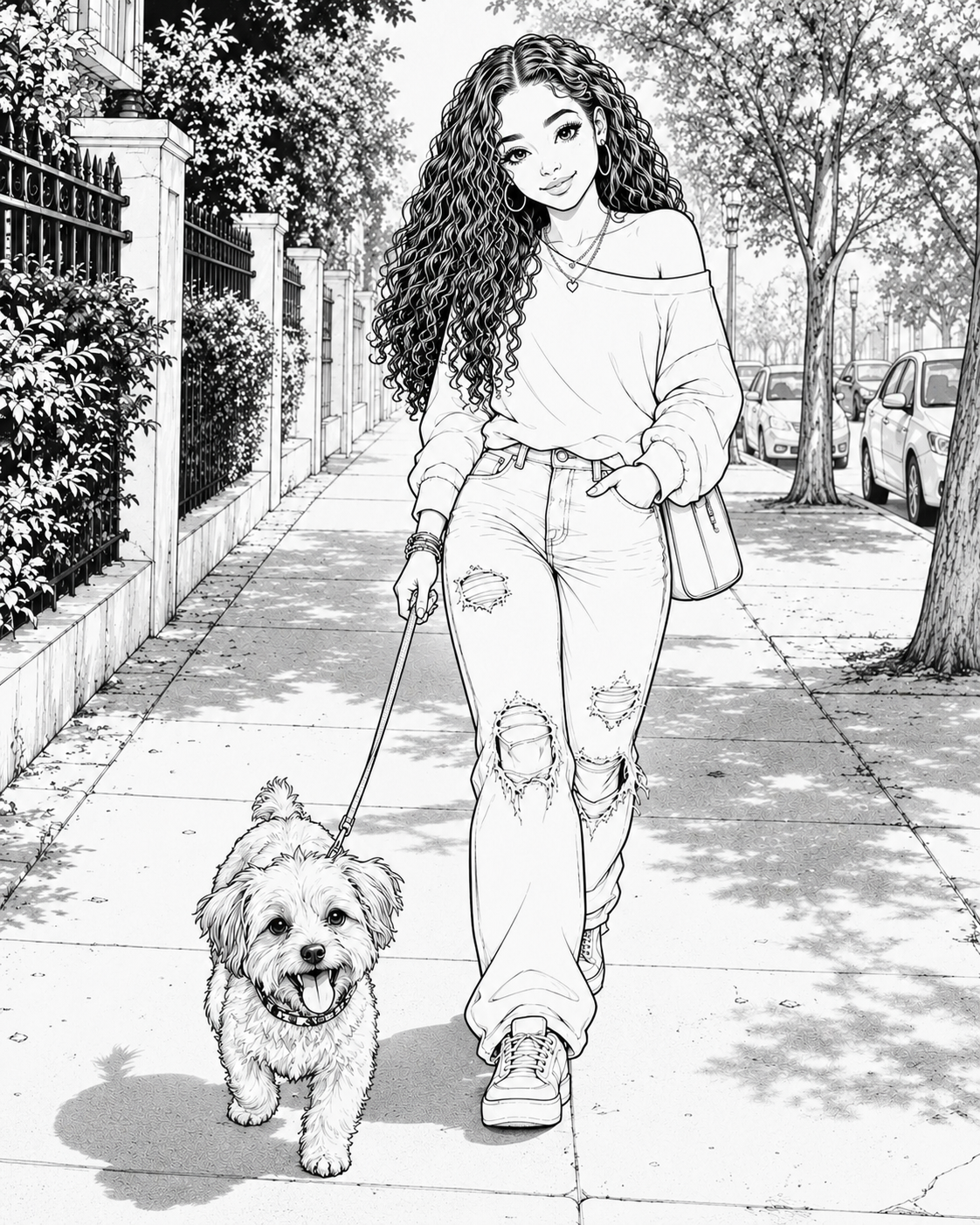 Amani: I'm Here Coloring Book